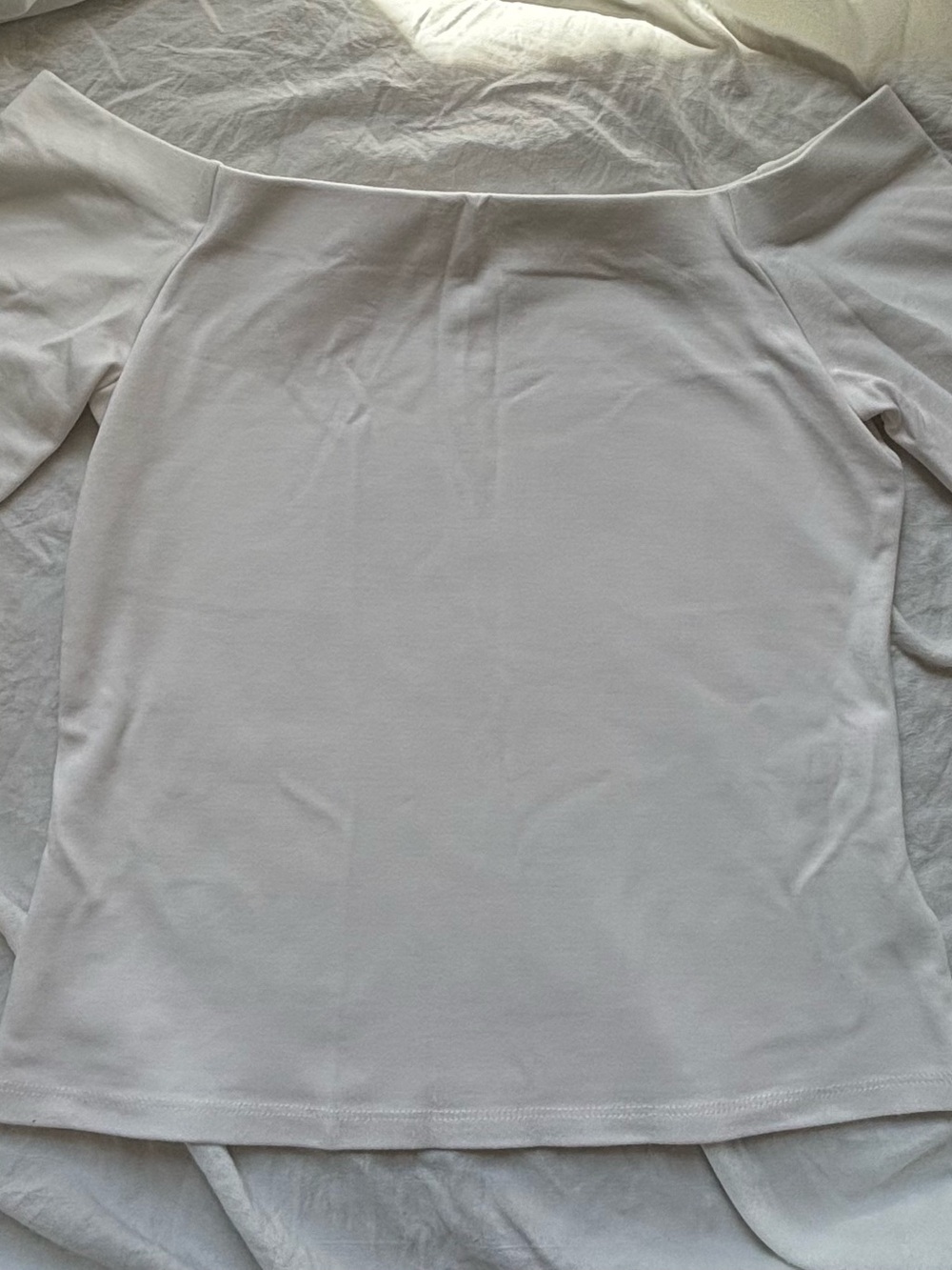H&M Off-the-Shoulder White Top